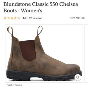 Blundstone Classic 550 Chelsea Boots - Women - Rustic Brown